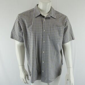 Patagonia Organic‎ Cotton Short Sleeve Button Up Shirt Mens Large
